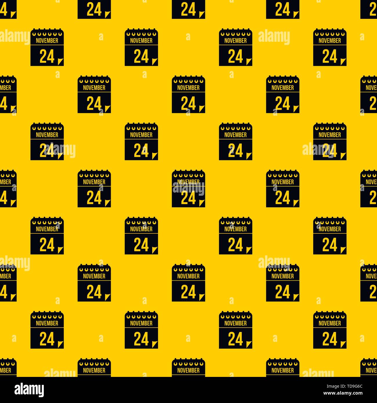 24 november calendar pattern vector Stock Vector Image & Art - Alamy