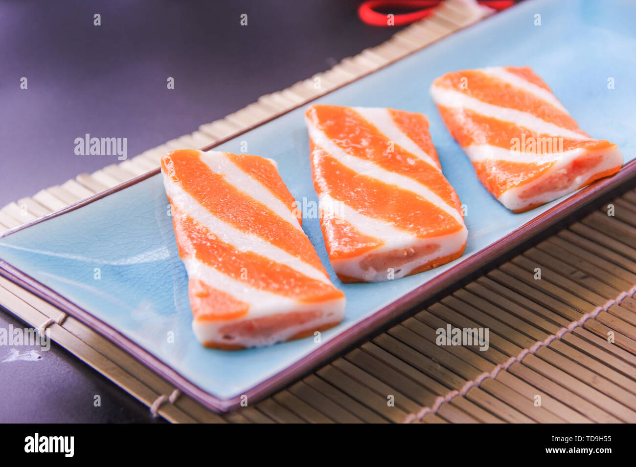 Fish rafts sandwich fish rafts fish meat color fish rafts surimi frozen