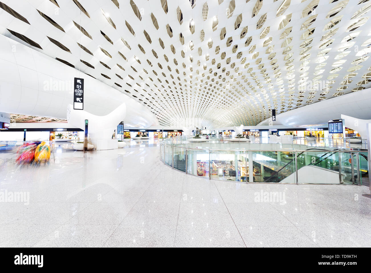Passenger in the airport Stock Photo - Alamy