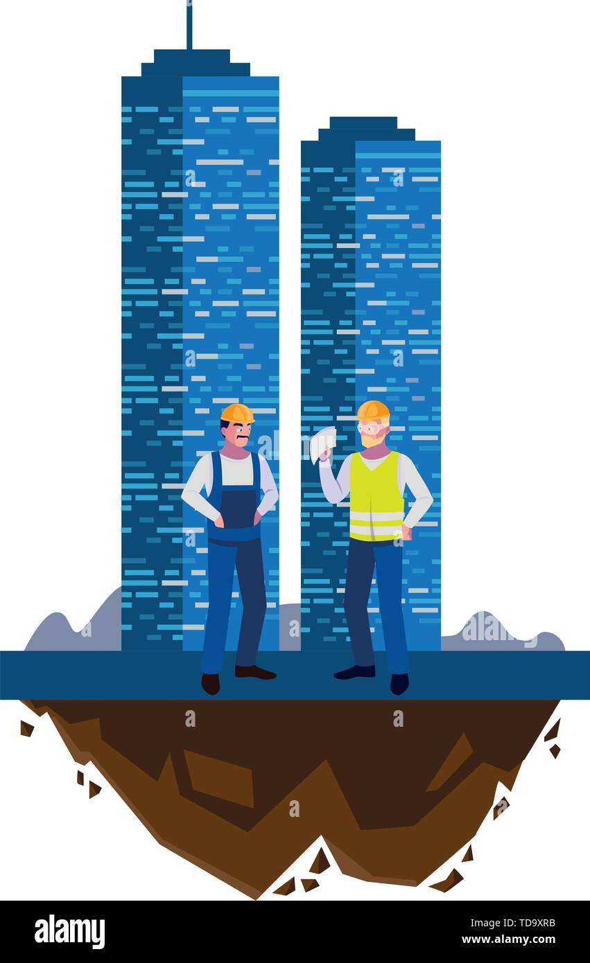 Constructors architects Stock Vector Images - Alamy