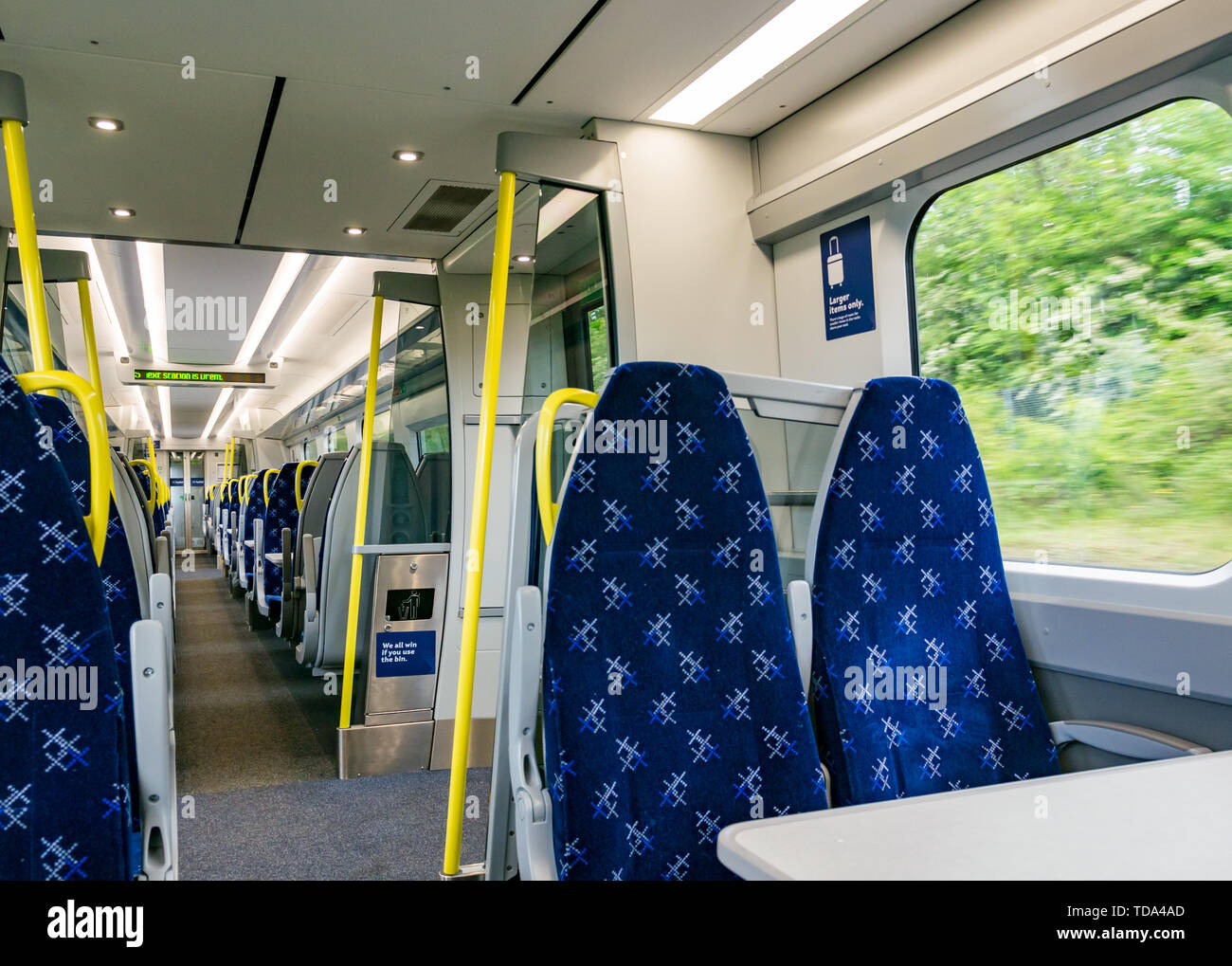 Train carriage seat uk hires stock photography and images Alamy