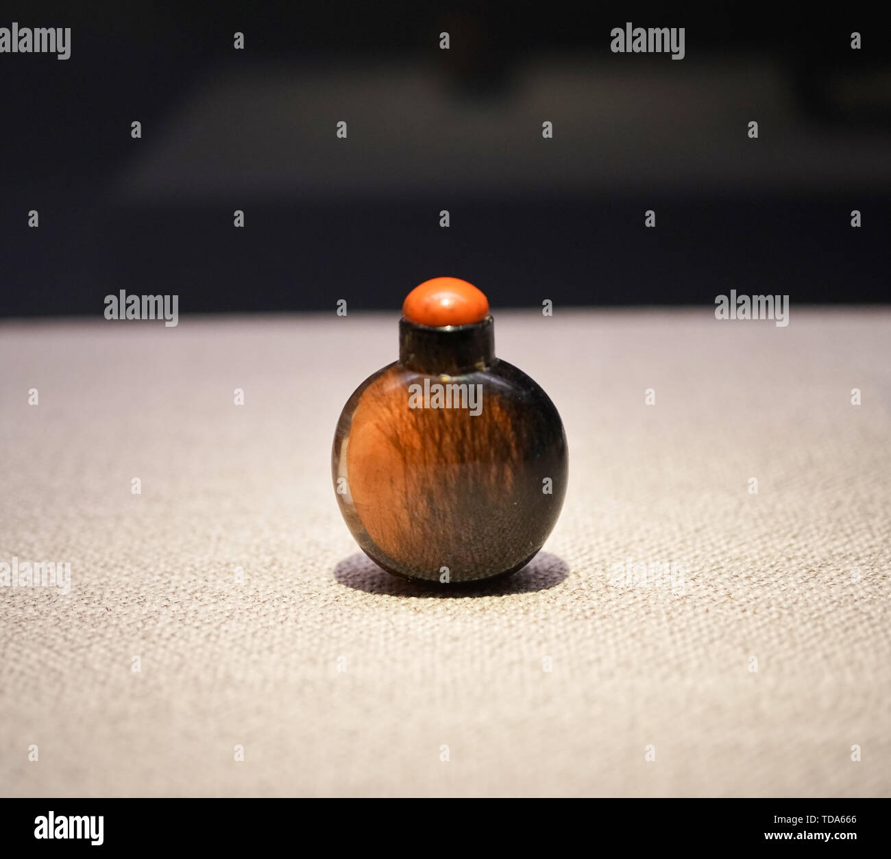 Ming and Qing snuff bottles Stock Photo