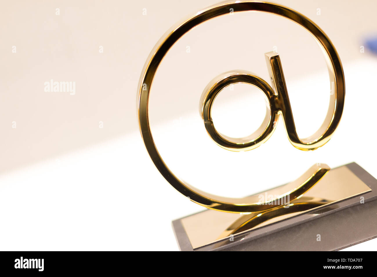Gold Email High Resolution Stock Photography and Images - Alamy