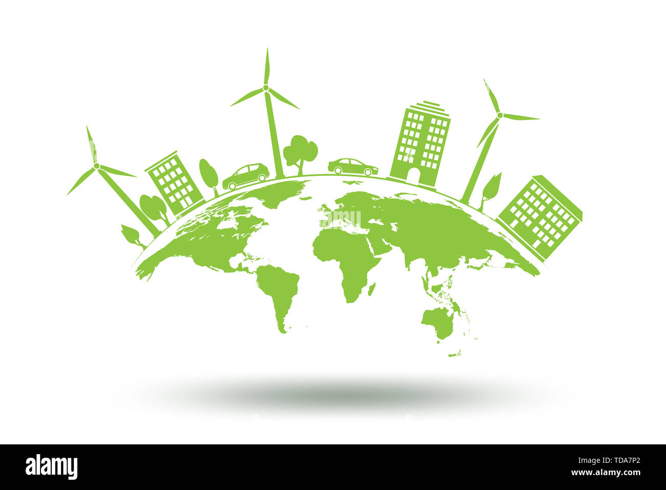 Concept of environmental protection - 3d rendering Stock Photo - Alamy