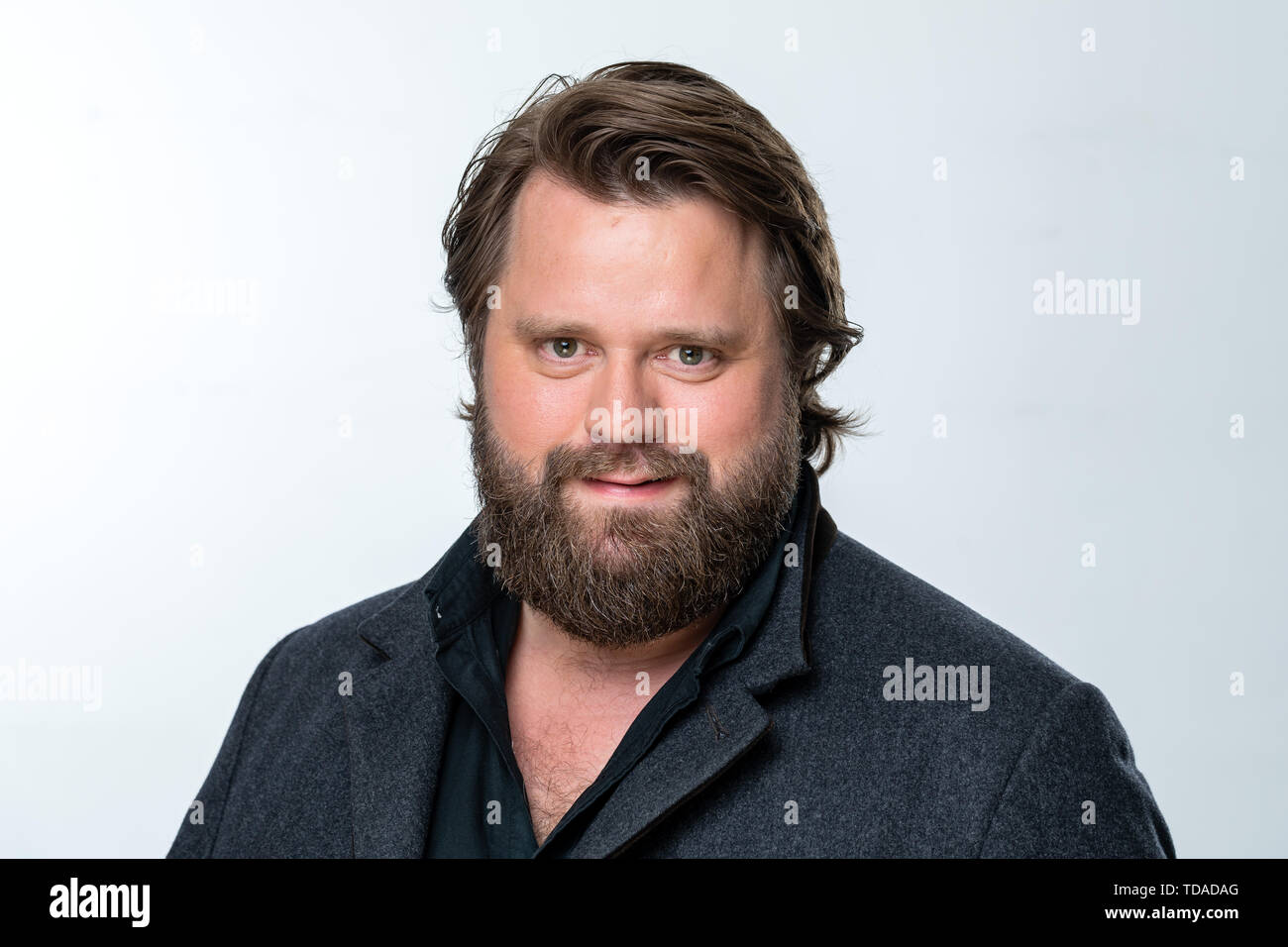 Leipzig, Germany. 07th June, 2019. The actor Antoine Monat Jr., recorded during the MDR talk show 'Riverboat' on 07.06.2019 in Leipzig. Credit: Thomas Schulze/dpa-Zentralbild/ZB/dpa/Alamy Live News Stock Photo