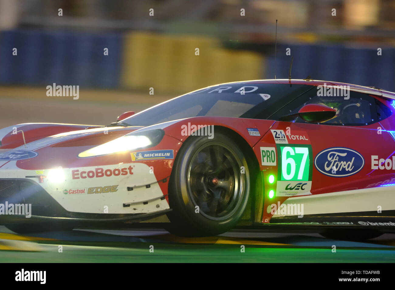 Le Mans Sarthe France 13th June 2019 Ford Chip Ganassi Team Uk Usa Ford Gt Rider Andy Priaulx Gbr In Action During The 87th Edition Of The 24 Hours Of Le Mans