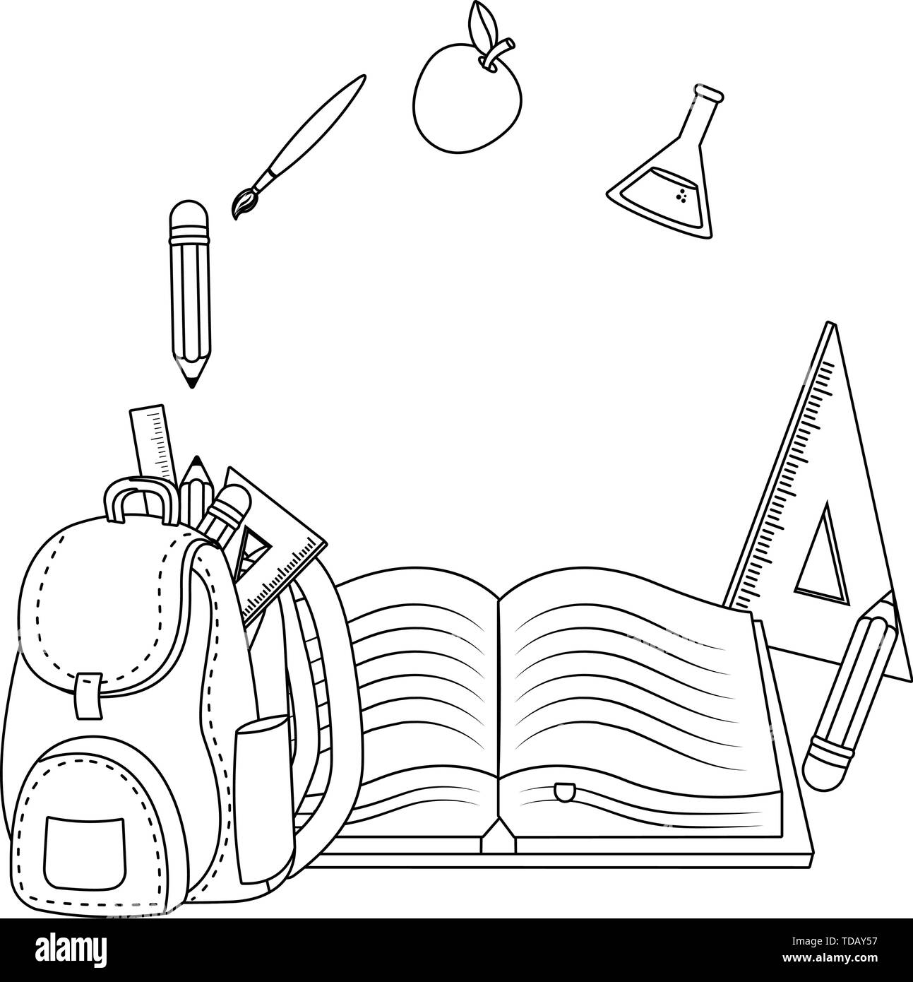 62 Classroom Objects Coloring Pages Pdf  Latest HD