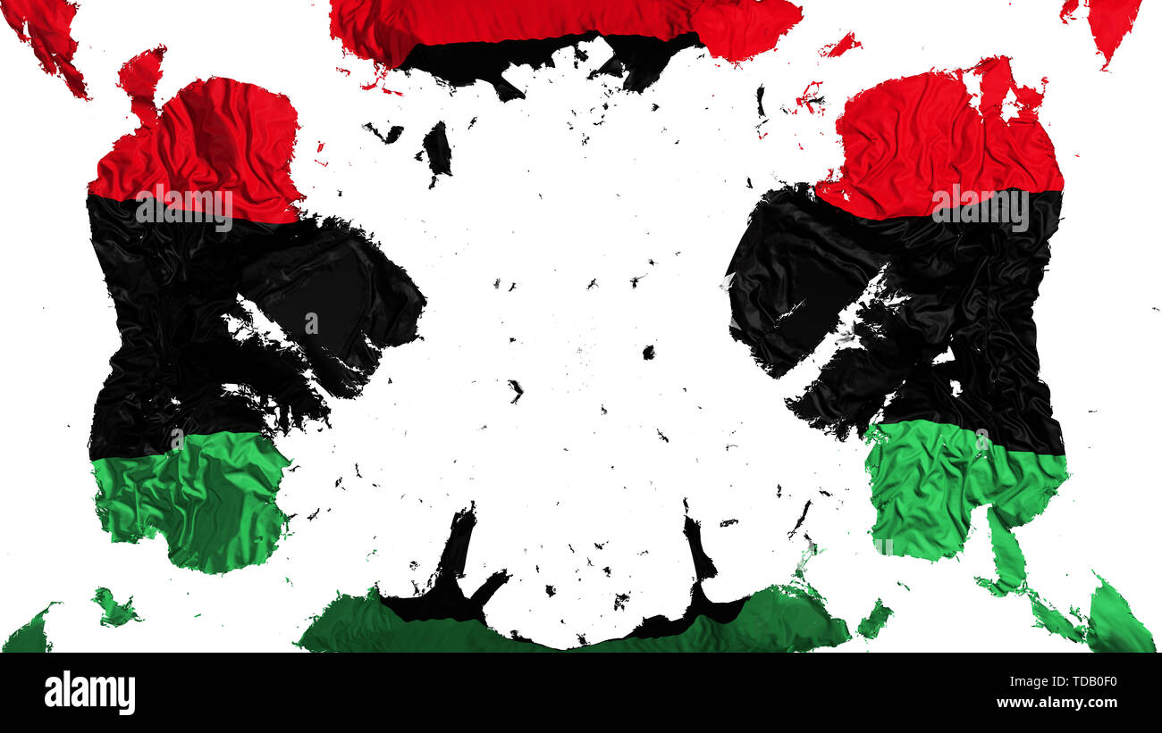 Scattered Libya flag Stock Photo - Alamy