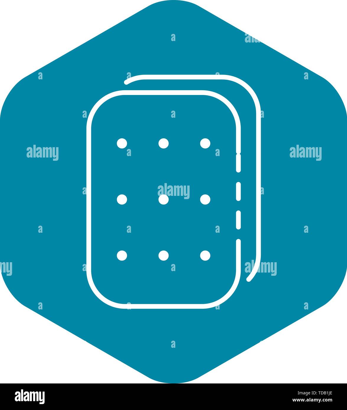 Crackers icon, outline style Stock Vector Image & Art Alamy