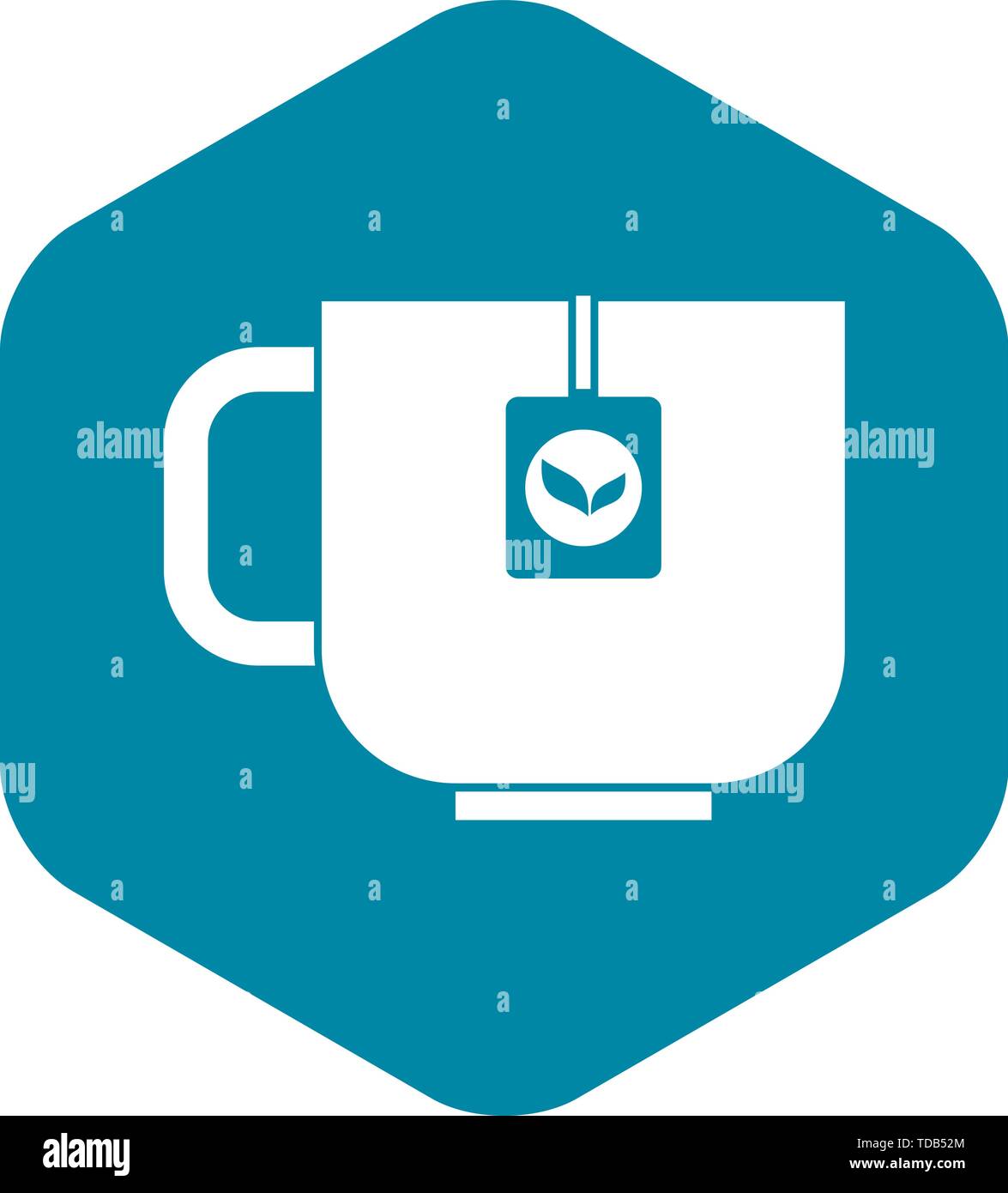 Cup of tea icon, simple style Stock Vector Image & Art - Alamy