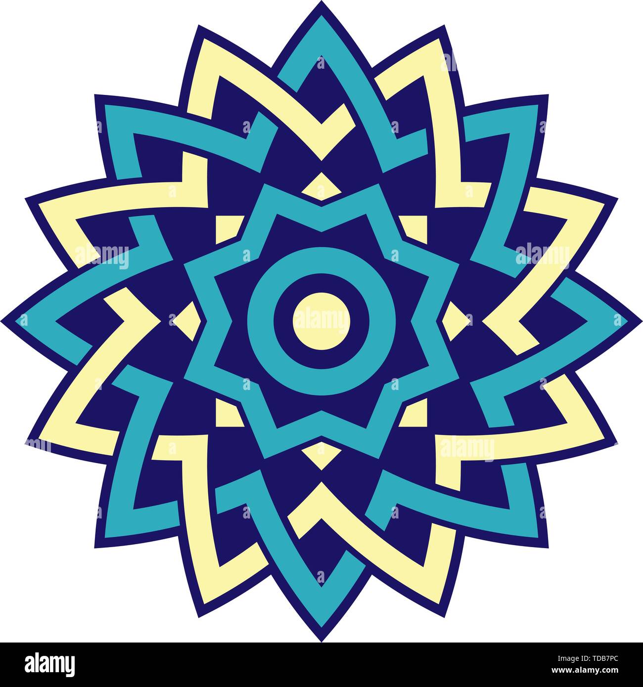 Islamic Ornament Geometric Art Stock Vector Image & Art - Alamy