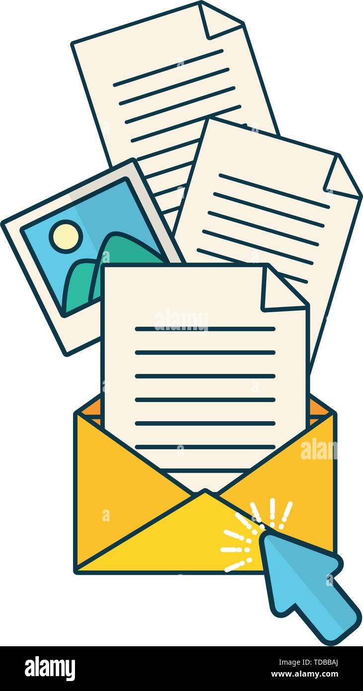 Email marketing stamp Stock Vector Images - Alamy