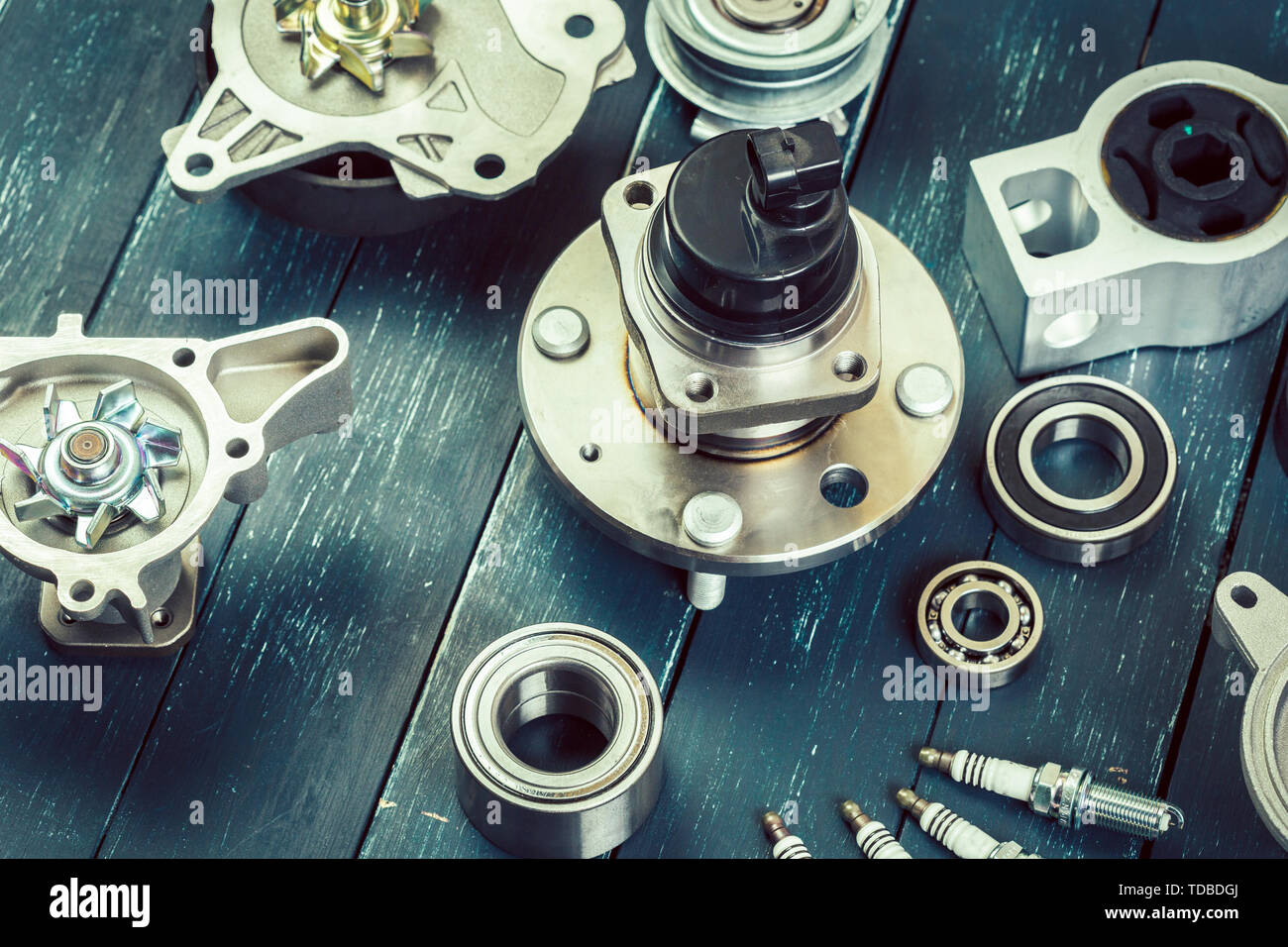 Various car parts Stock Photo Alamy