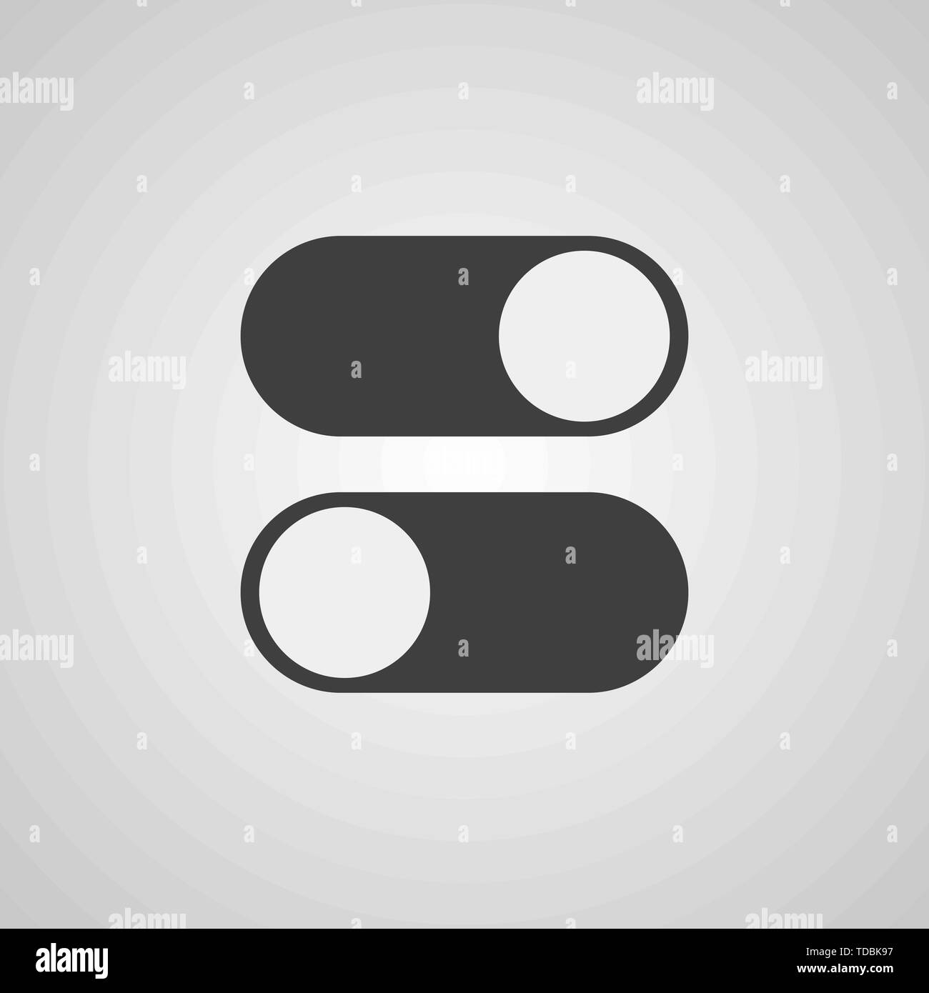 On off buttons icons. Vector eps10 illustration Stock Vector Image ... image.