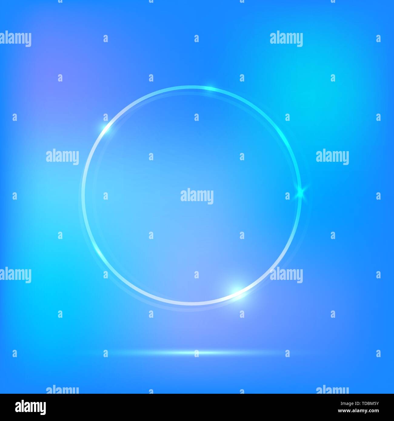 Neon lights abstract background circle. Vector illustration Stock ...