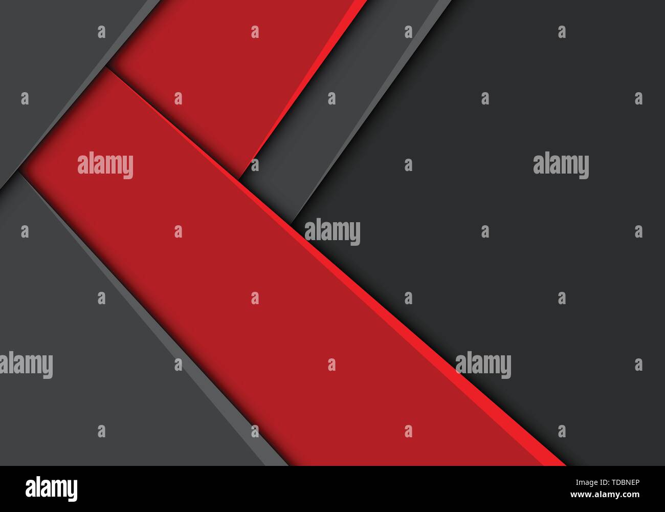 Abstract red arrow direction on grey design modern futuristic ...