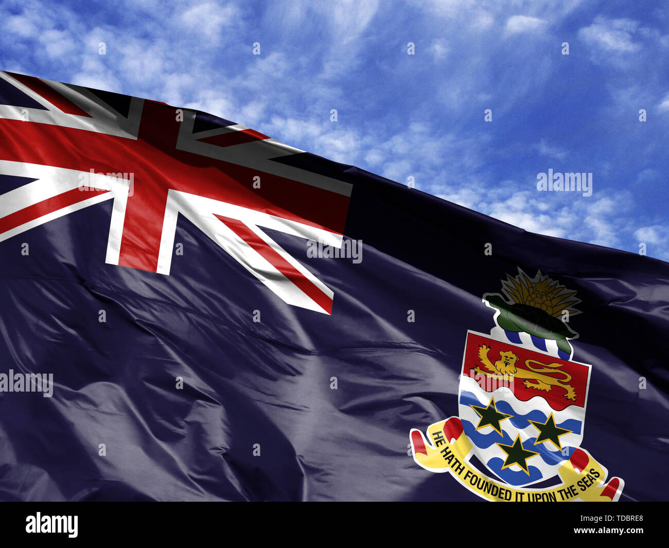The cayman islands and europe flag hi-res stock photography and images ...