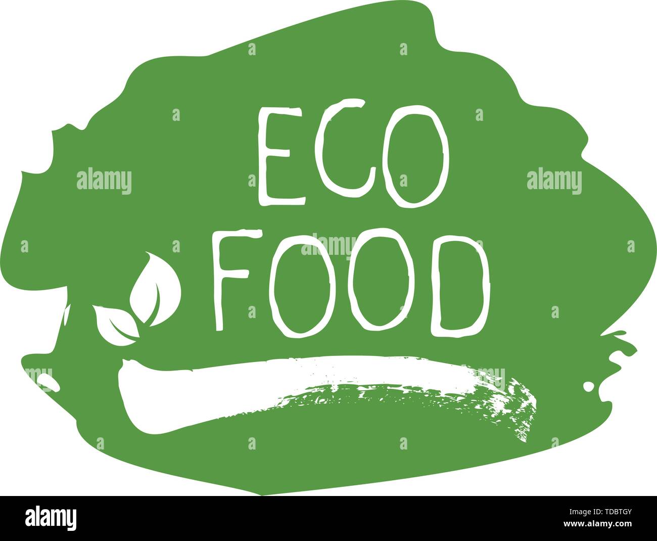 Eco food label and high quality product badges. Bio healthy organic ...