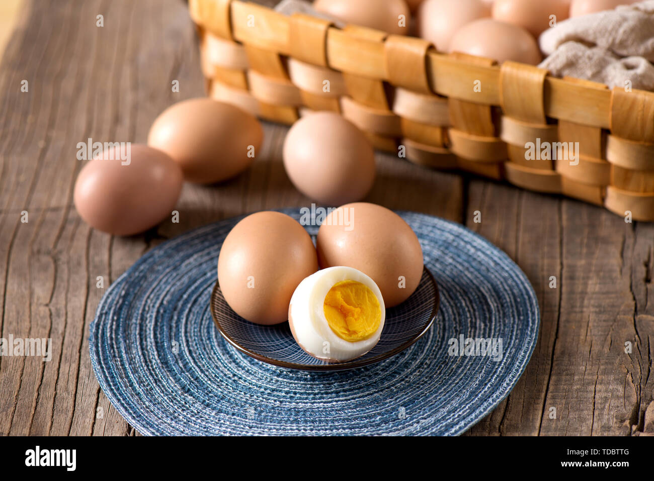 Soil eggs, fresh eggs Stock Photo Alamy