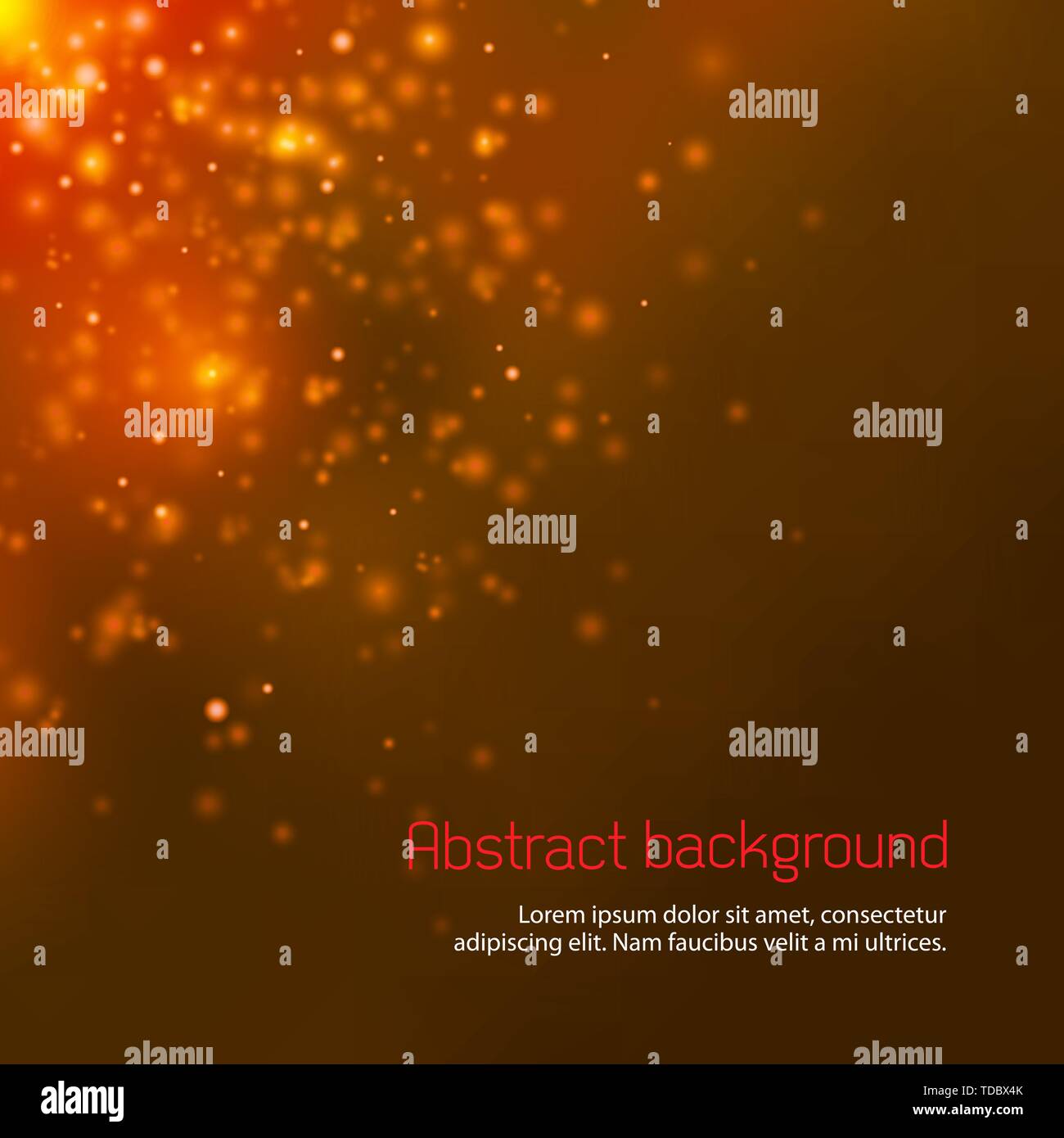Abstract space background. Vector illustration for your design Stock ...