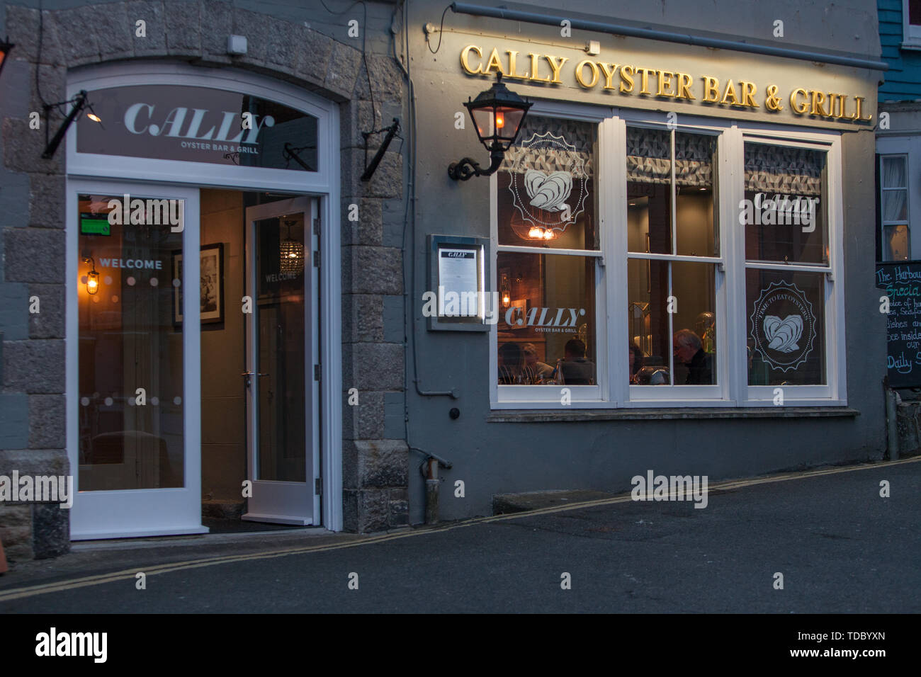 Cally Oyster Bar Stock Photo - Alamy