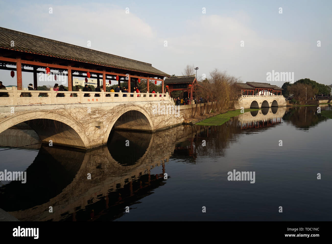Anchang Ancient Town Stock Photo - Alamy
