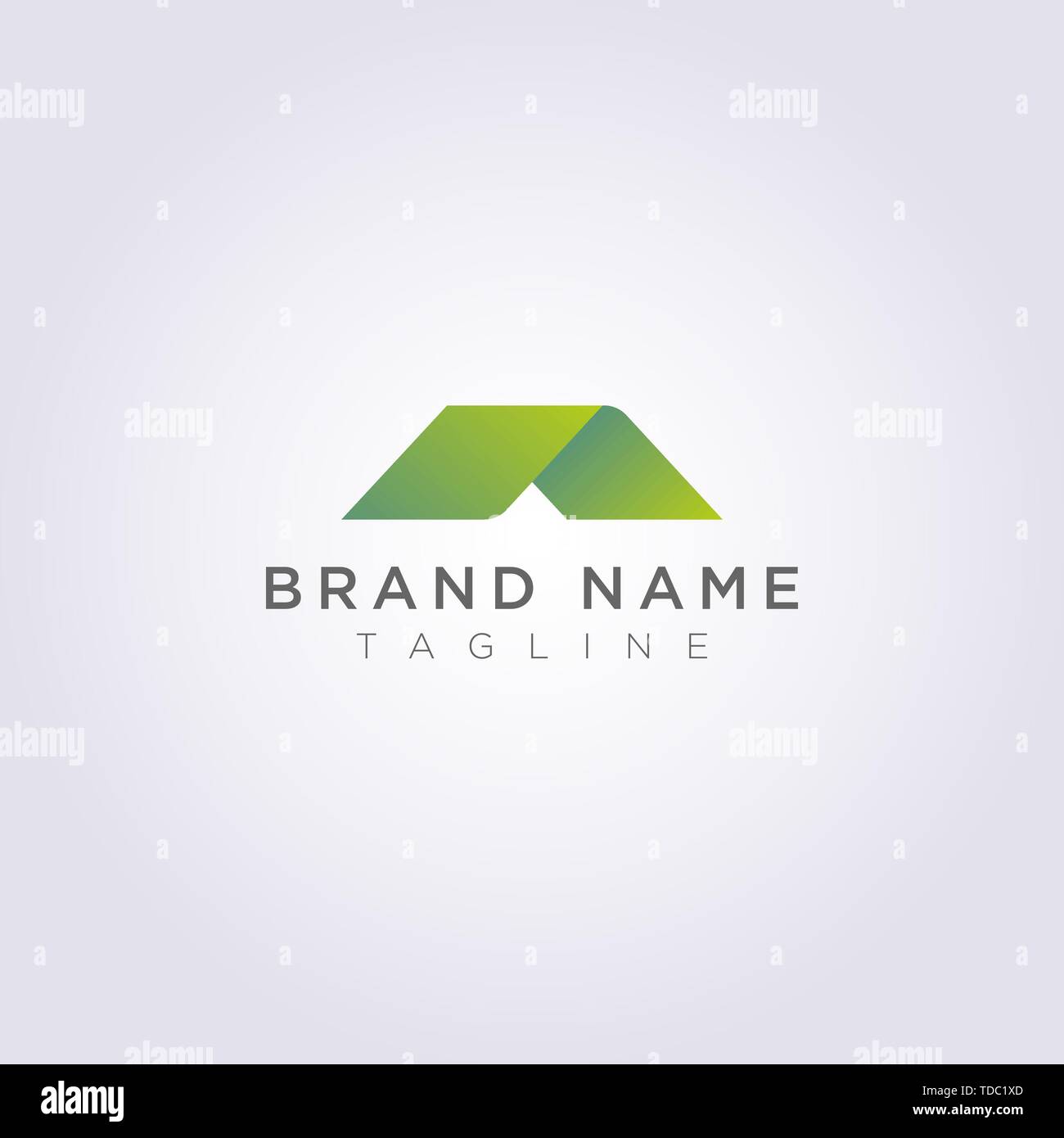 Icon Design Logo Abstract modern shape Geometry Stock Vector Image ...