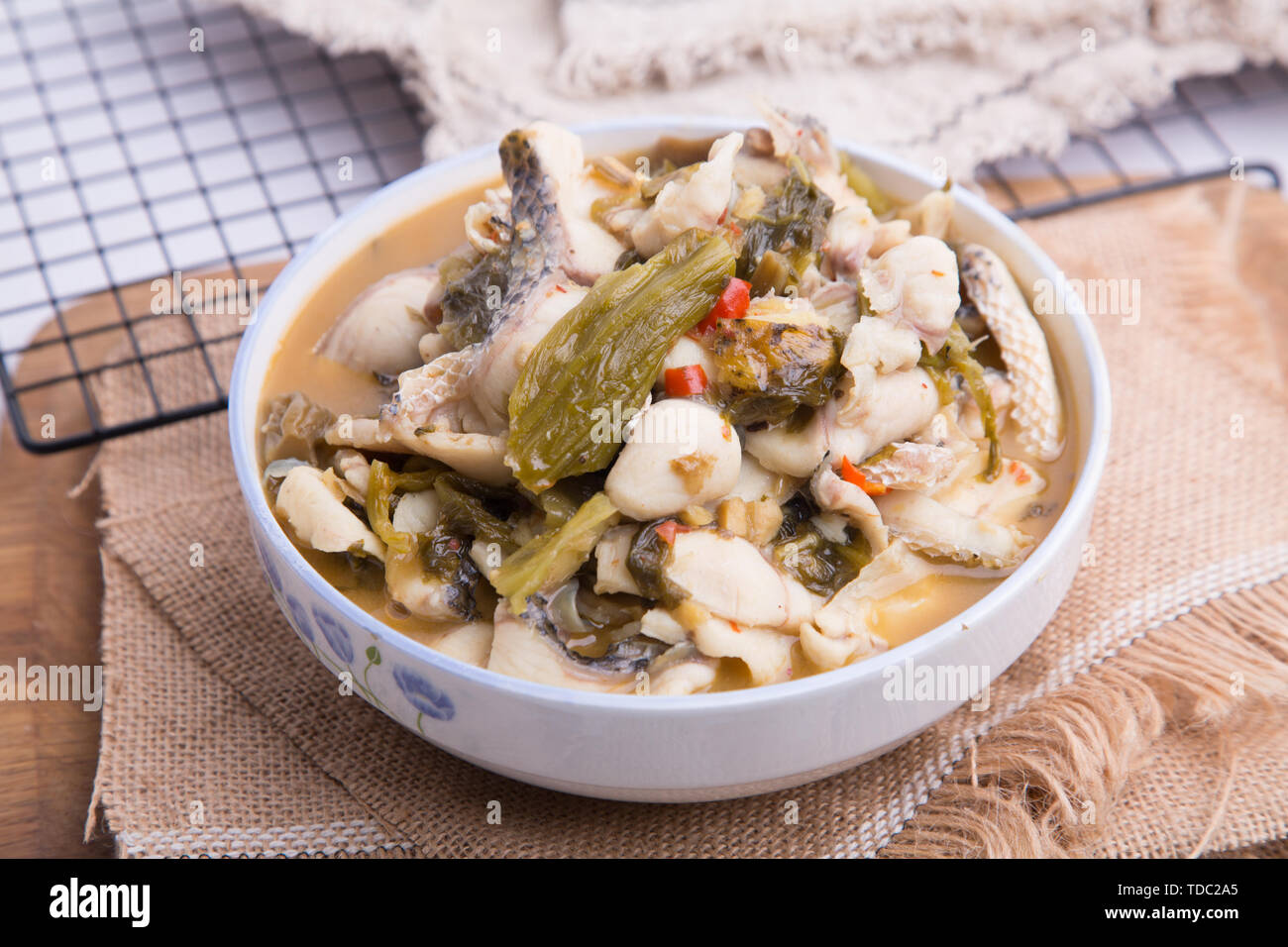 pickled cabbage fish Stock Photo Alamy