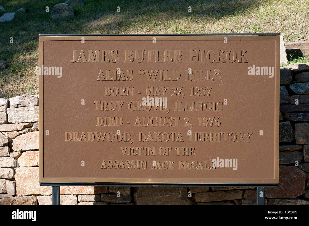 Hickok grave hires stock photography and images Alamy