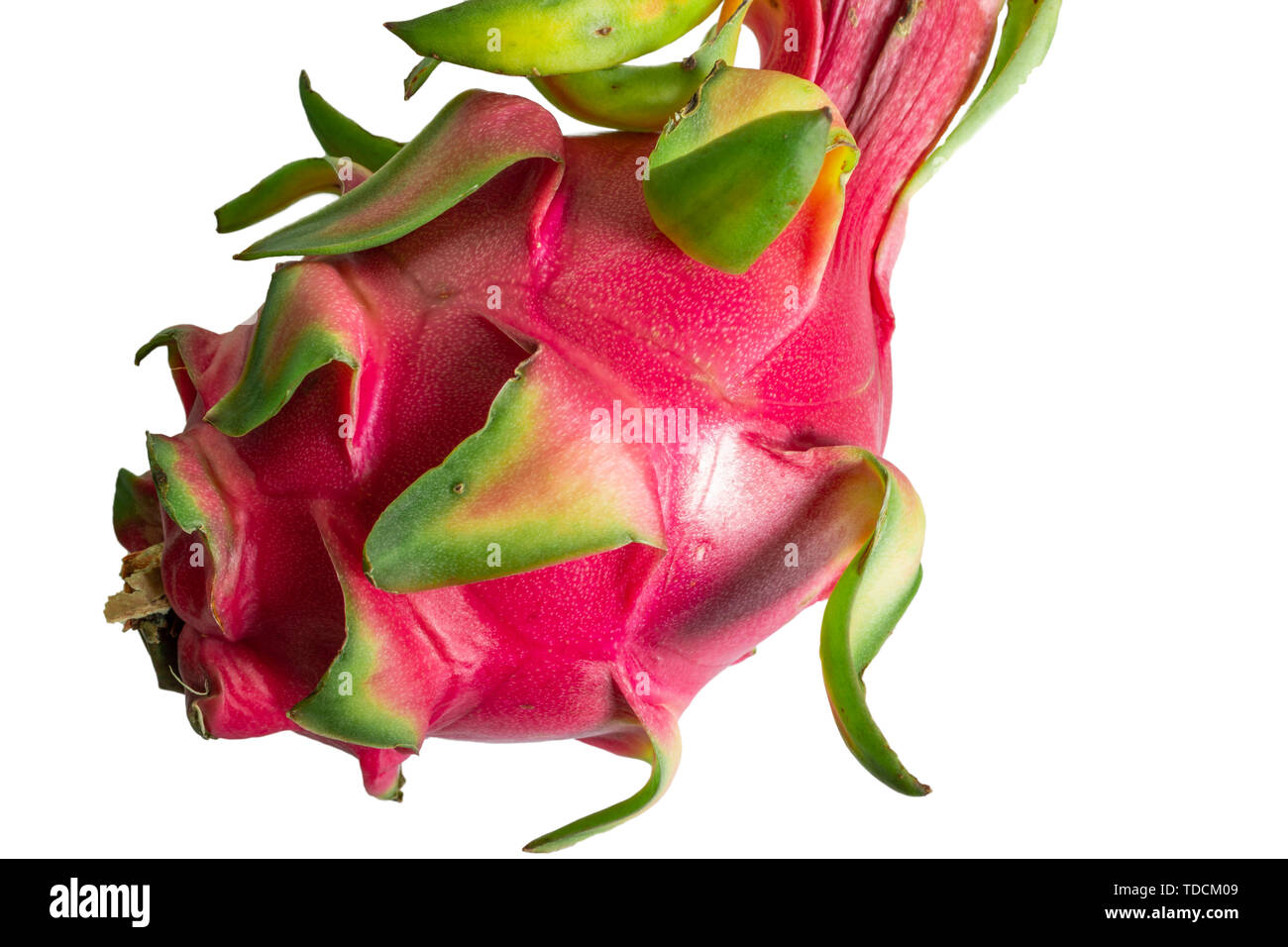 Local close-up of dragon fruit on white background Stock Photo