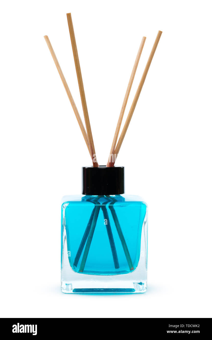 Air freshener sticks isolated on white background Stock Photo Alamy