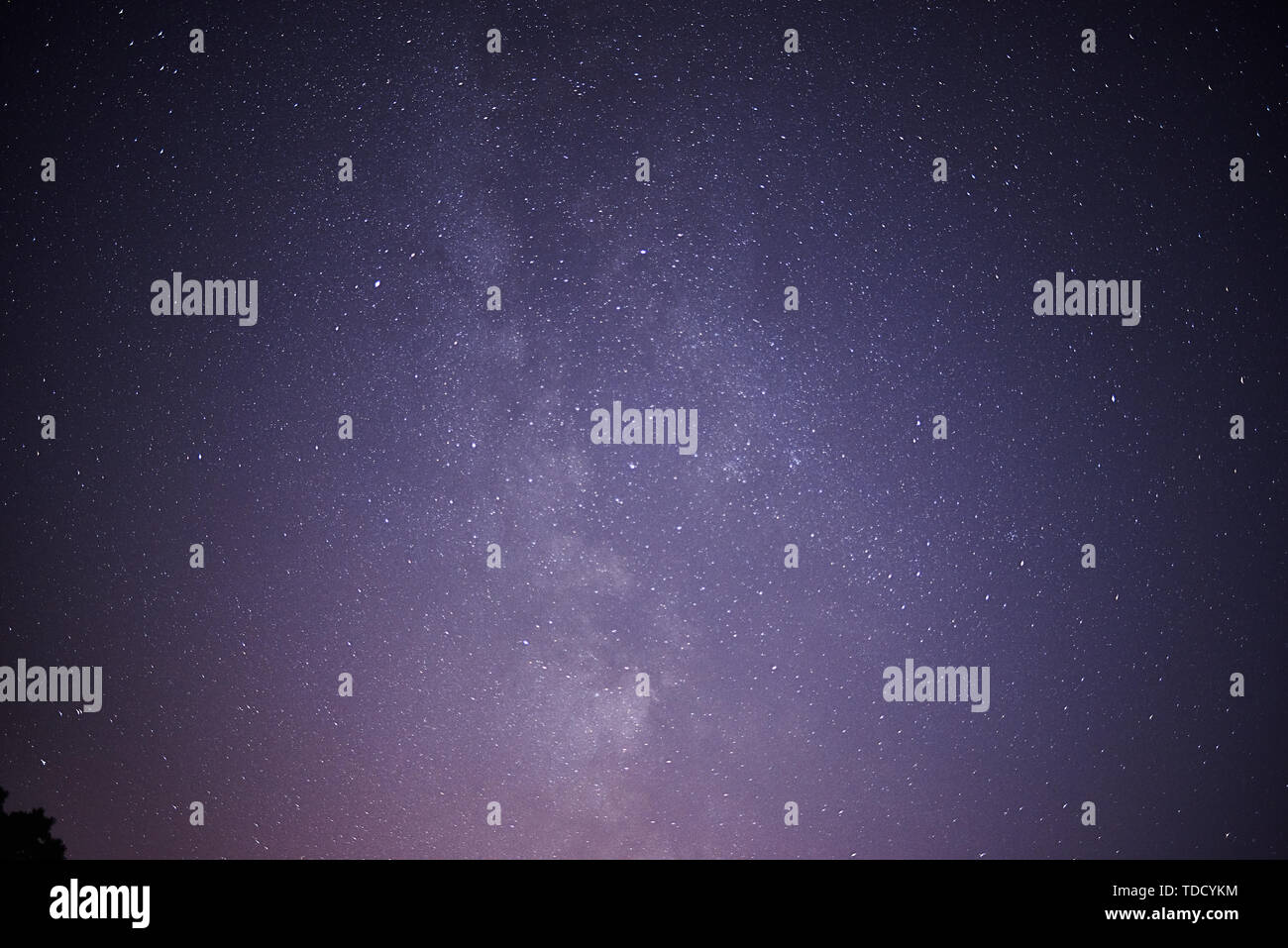 Night Sky with stars and the milky way Stock Photo - Alamy
