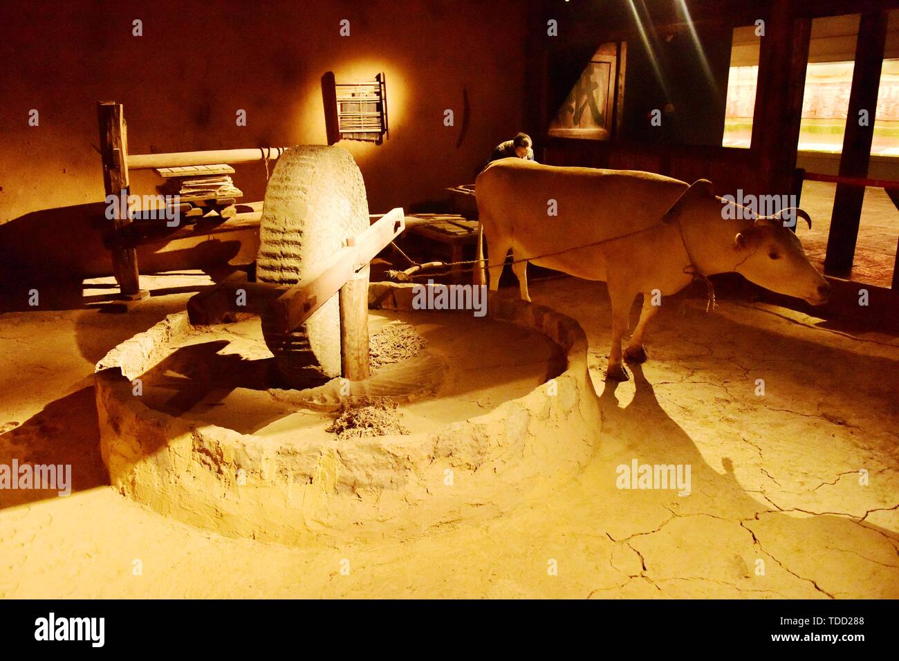 Ancient paper making Stock Photo Alamy