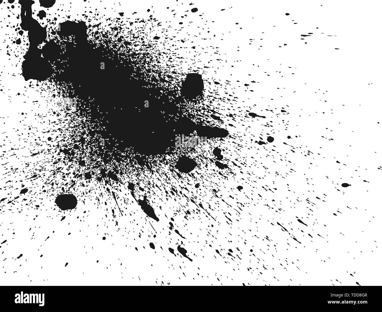 Spatter with Black and White Stock Photos & Images Alamy