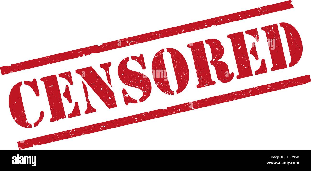 Censored sign hi-res stock photography and images - Alamy