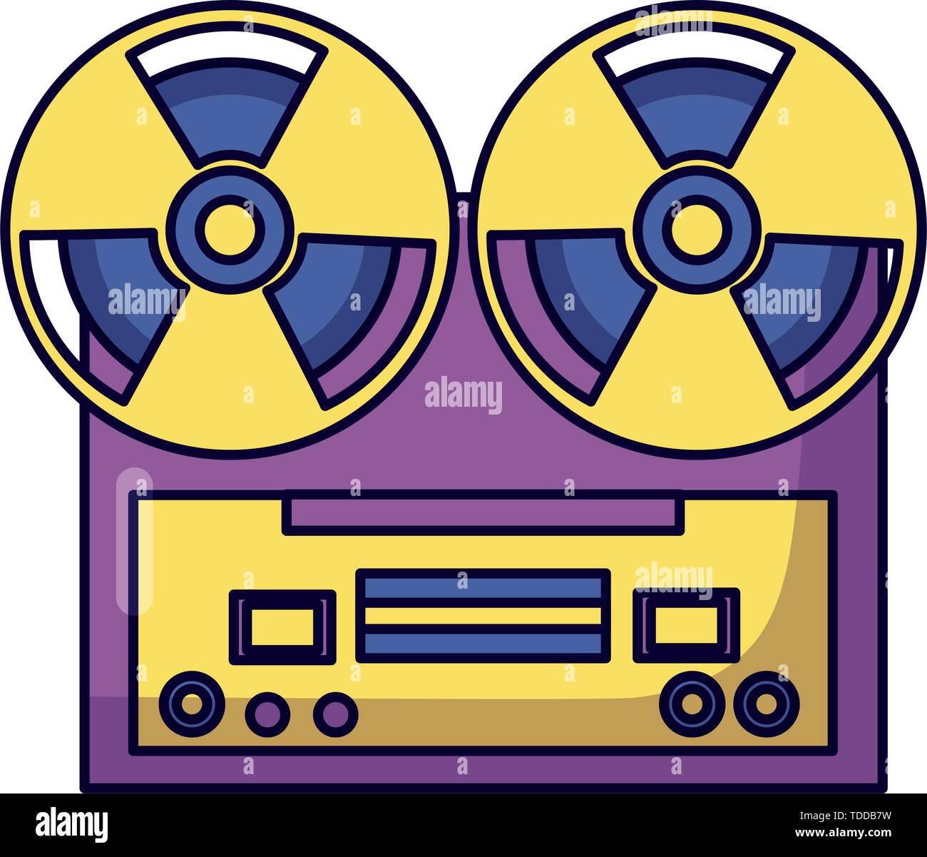 reel tape recorder festival music Stock Vector Image & Art Alamy