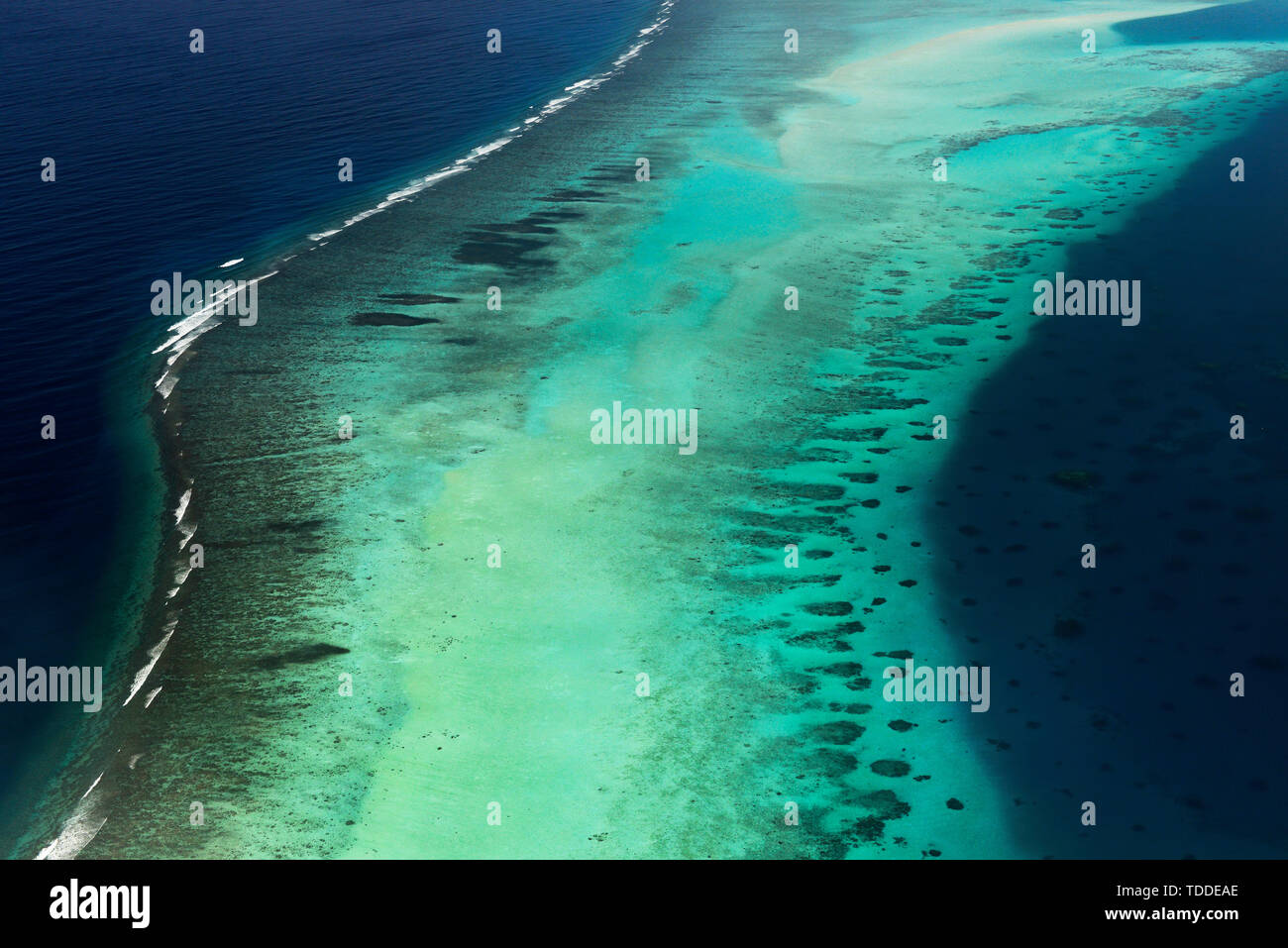 Blue of the Maldives Stock Photo - Alamy