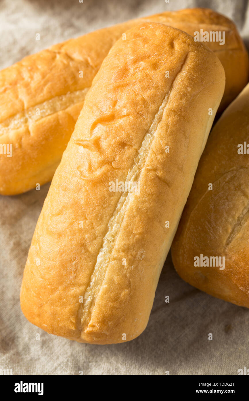 Homemade Italian Sandwich Bread Loafs Ready to Slice Stock Photo Alamy