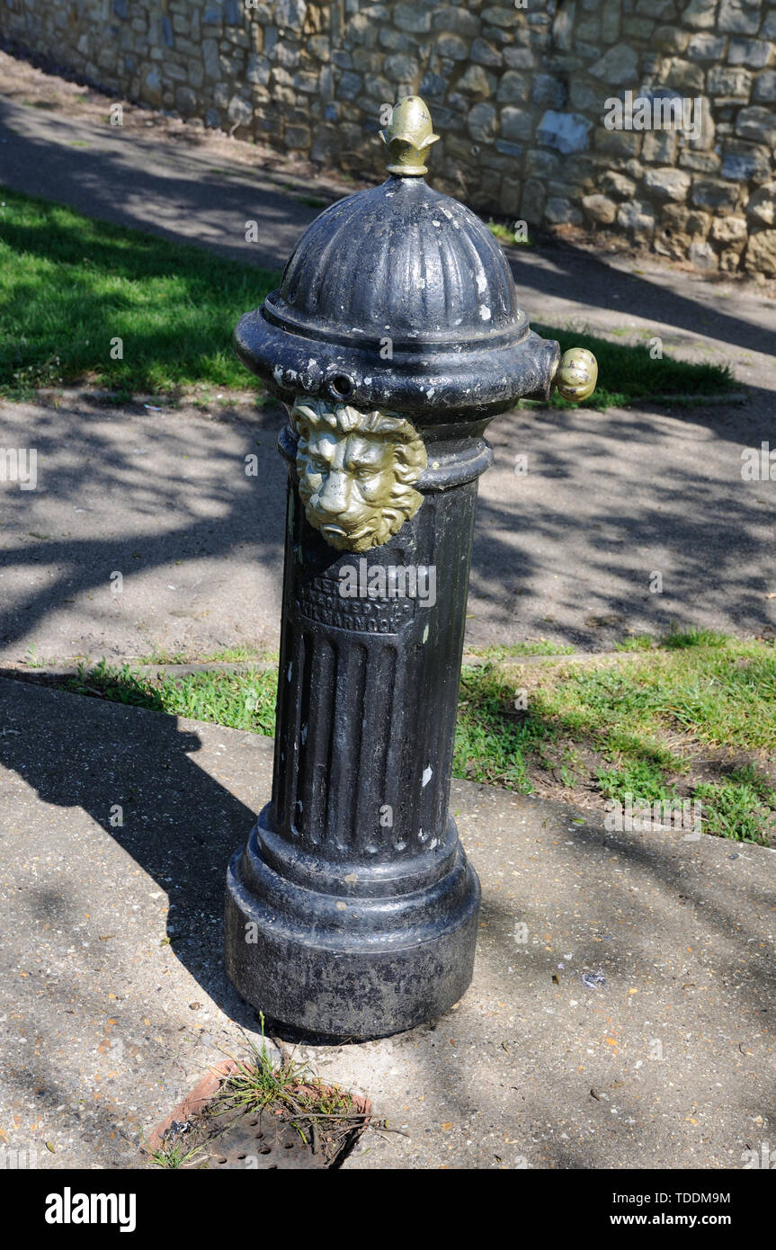 Standpipe, Great Barford, Bedfordshire Stock Photo