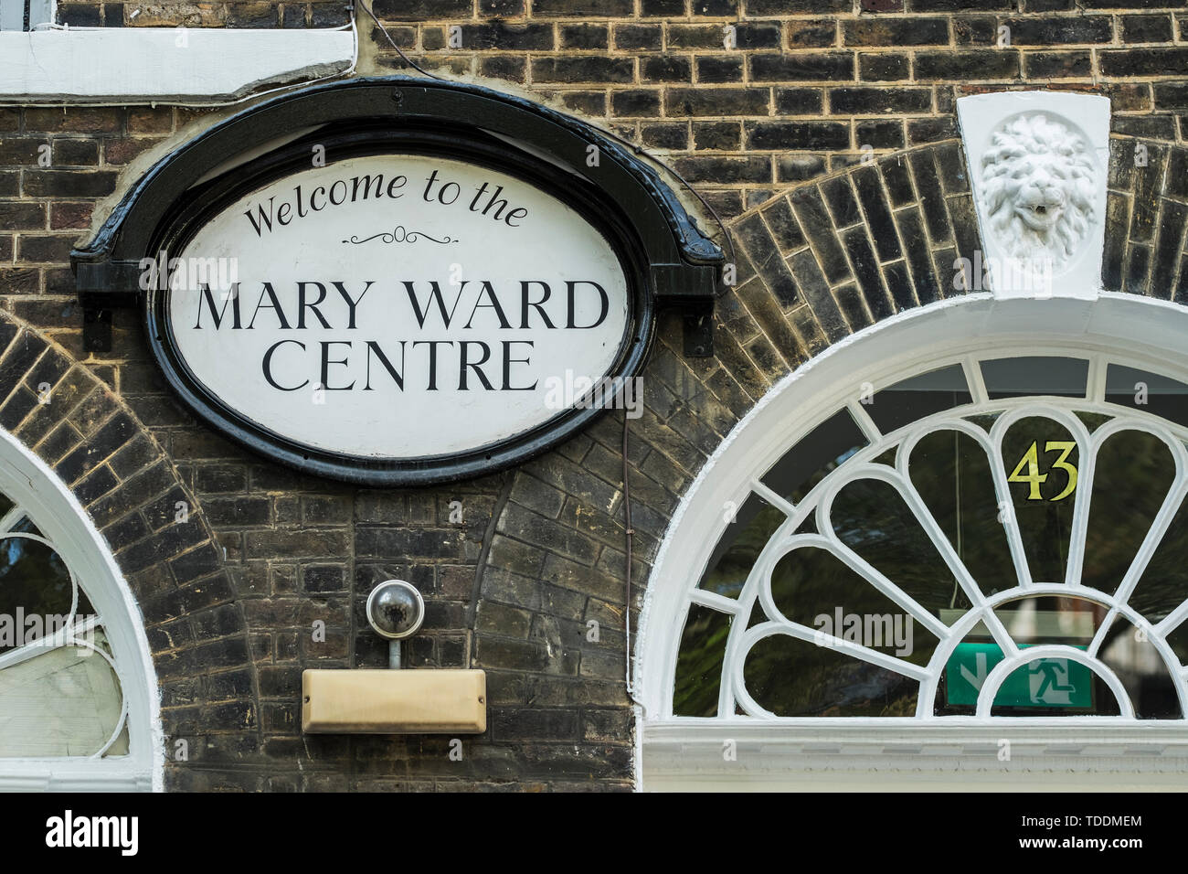 Mary Ward Centre, 42 Queen Square, London, England, U.K. Stock Photo