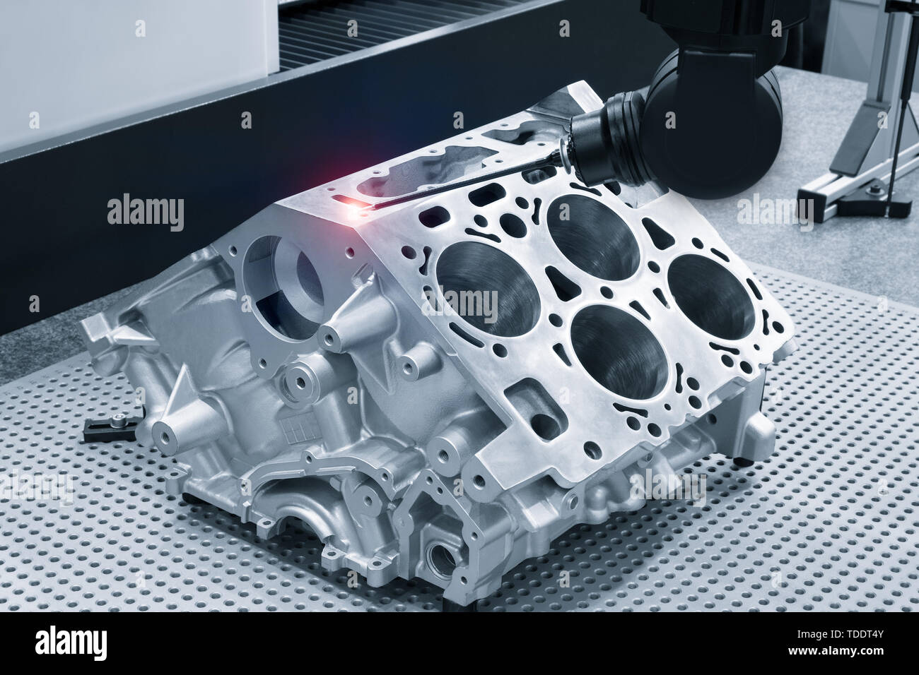 Repair motor block of cylinders, operator inspection dimension