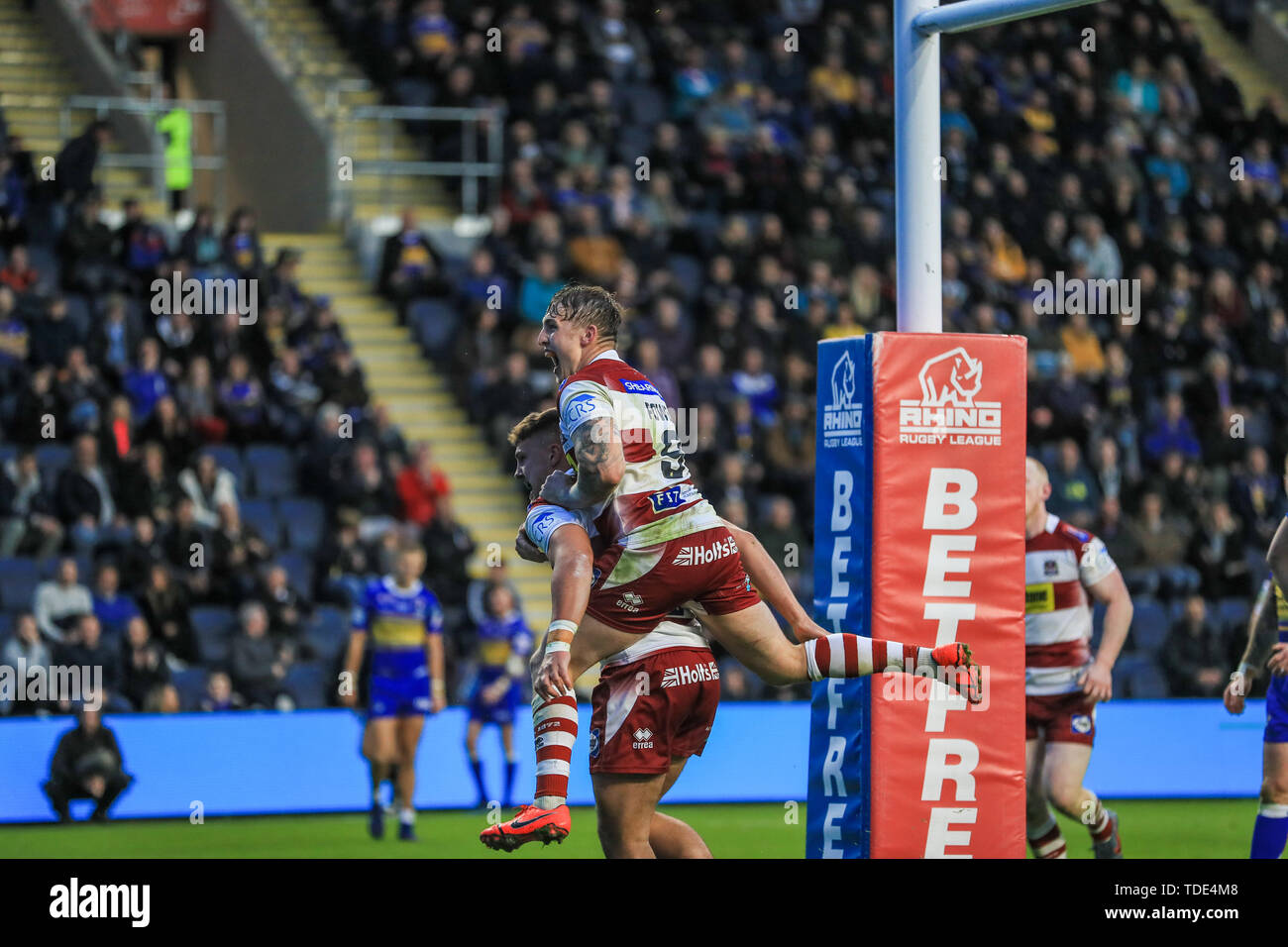 Wigan warriors oliver partington hires stock photography and images