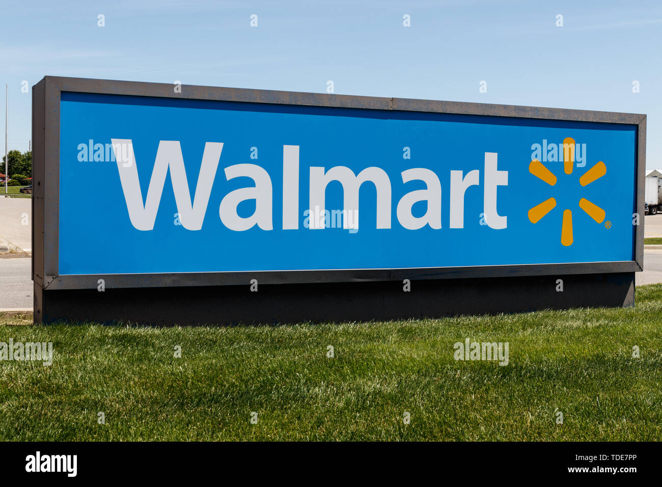 Las Vegas - Circa June 2019: Walmart Retail Location. Walmart is