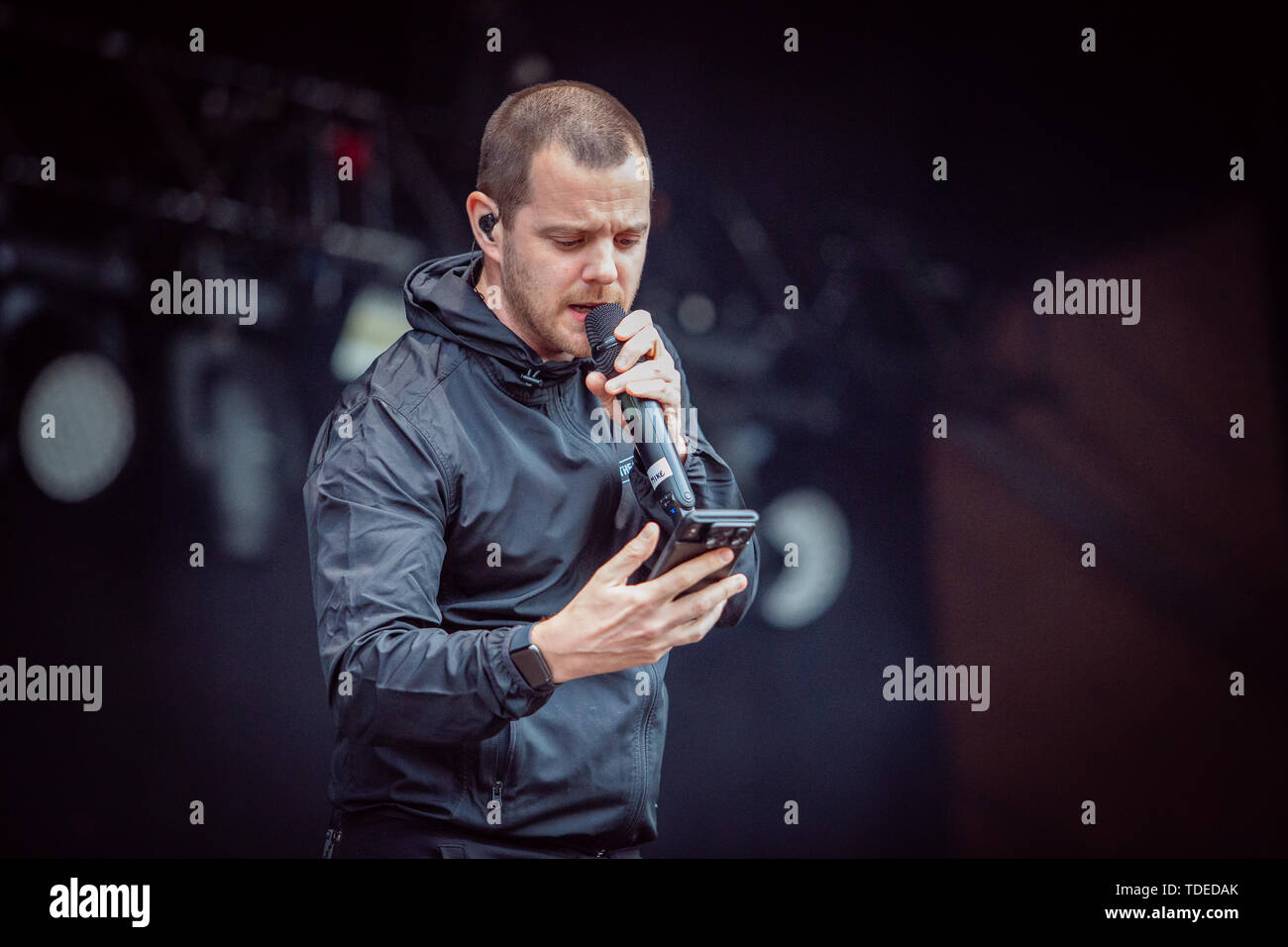 Oslo, Norway. 14th June, 2019. Oslo, Norway - June 14, 2019. The English  rapper, musician and record producer Mike Skinner is best known by his  music project The Streets and is here