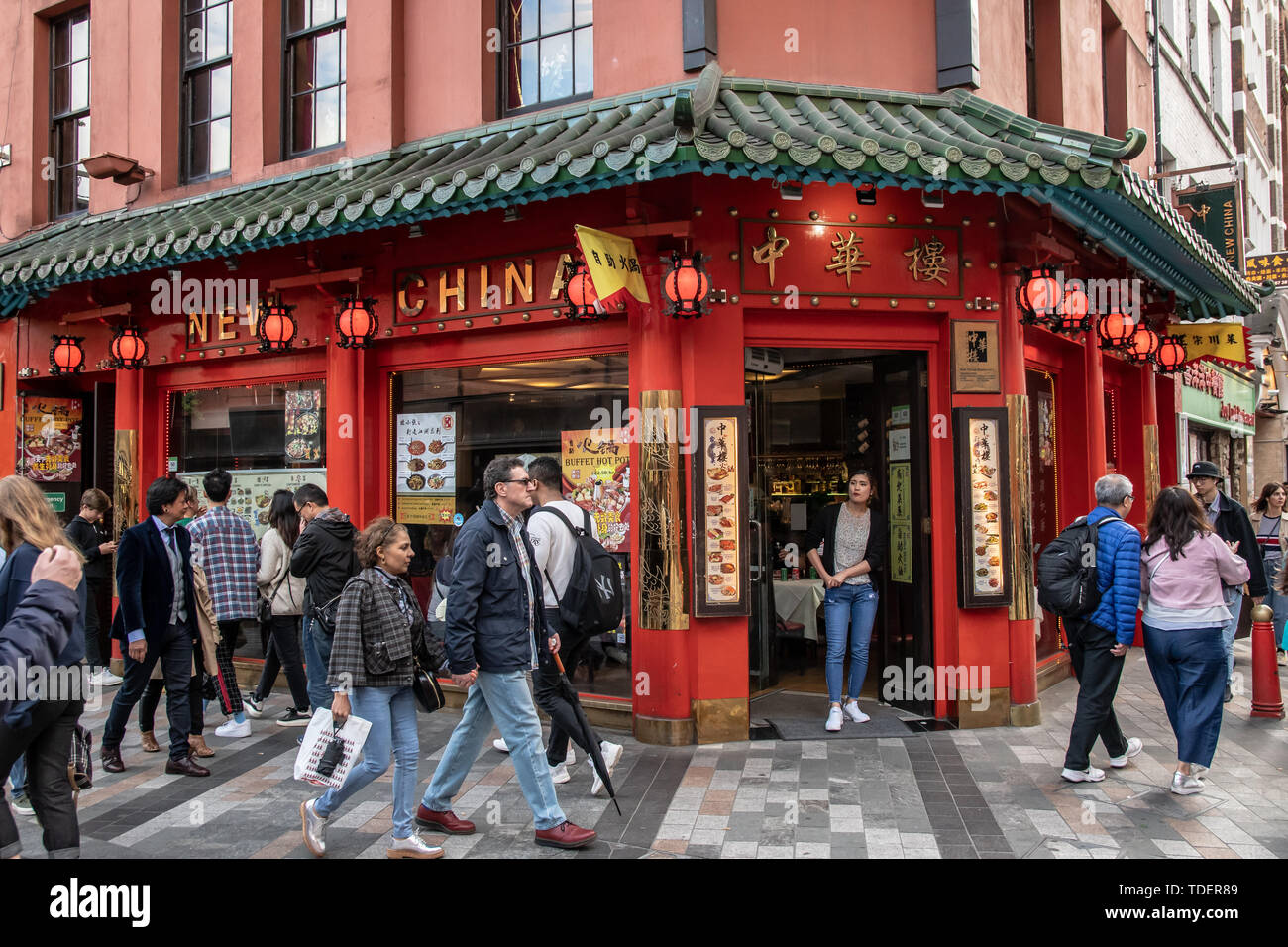 London, UK. London, UK. New China in London Chinatown Sweet Tooth Cafe and Restaurant at Newport Court and Garret Street on 15 June 2019, UK. Credit: Picture Capital/Alamy Live News Credit: Picture Capital/Alamy Live News Stock Photo