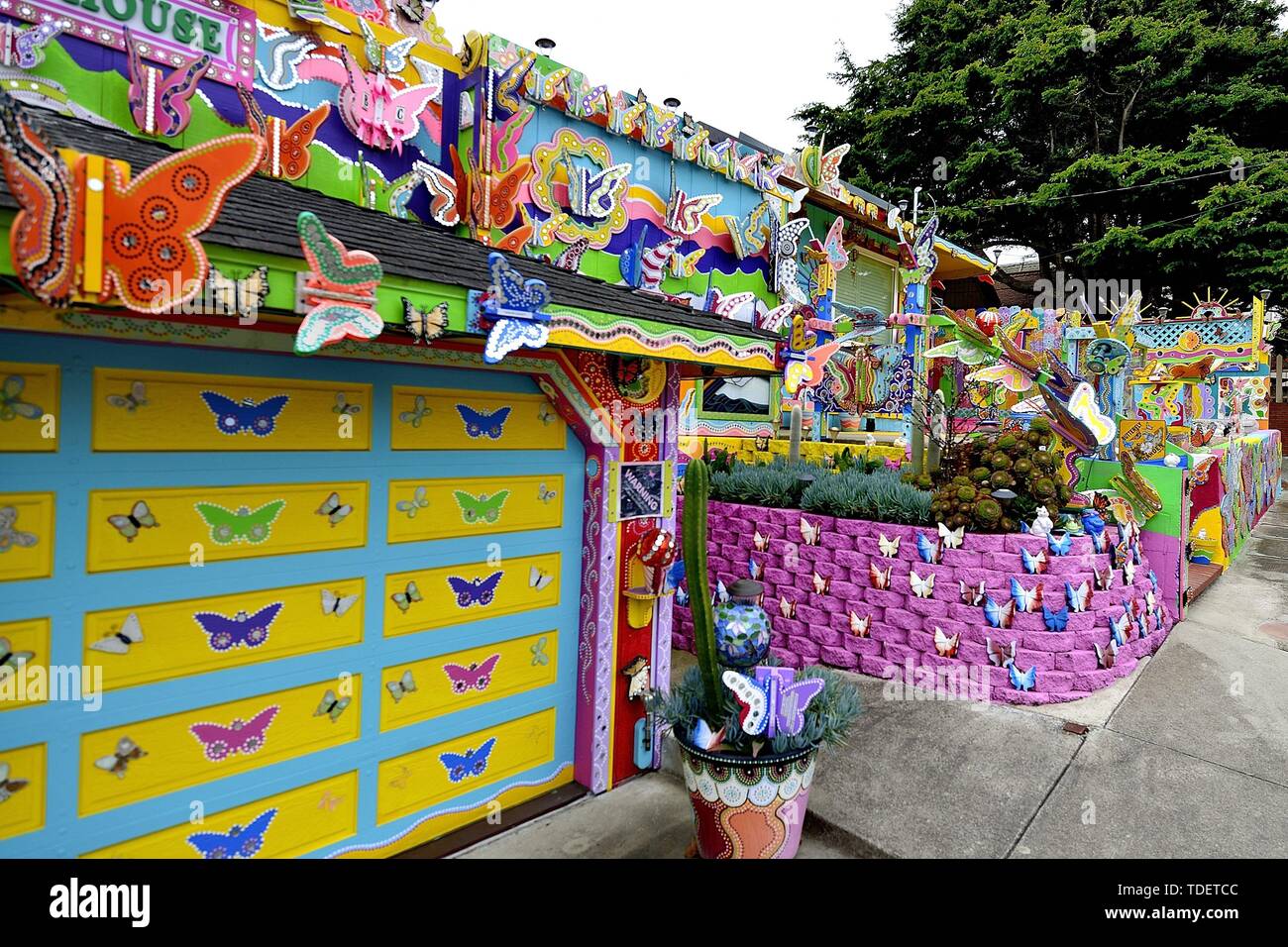 Pacific Grove, California, USA. 15th June, 2019. The Butterfly House ...