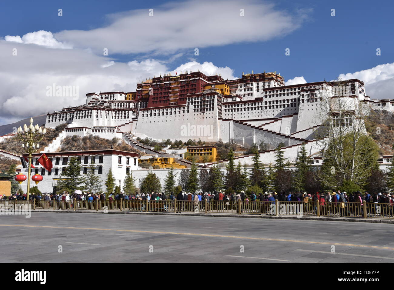 Potala Potala Palace in Lhasa, Tibet. Photographed this magnificent palace ...