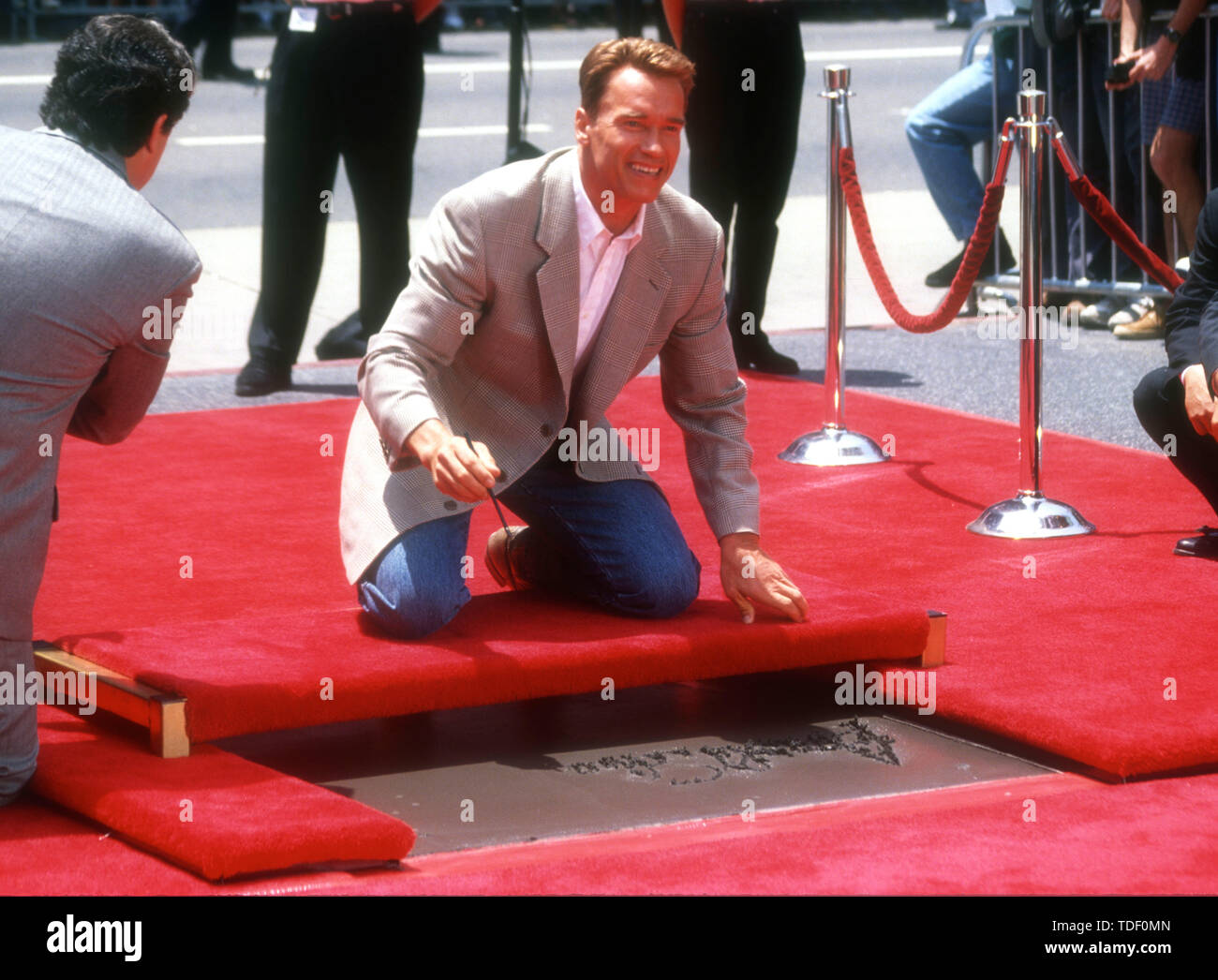 Hollywood, California, USA 14th July 1994 Actor Arnold Schwarzenegger