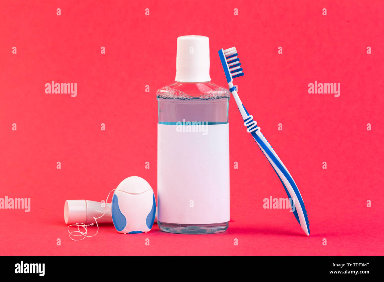 Dental care products Stock Photo Alamy