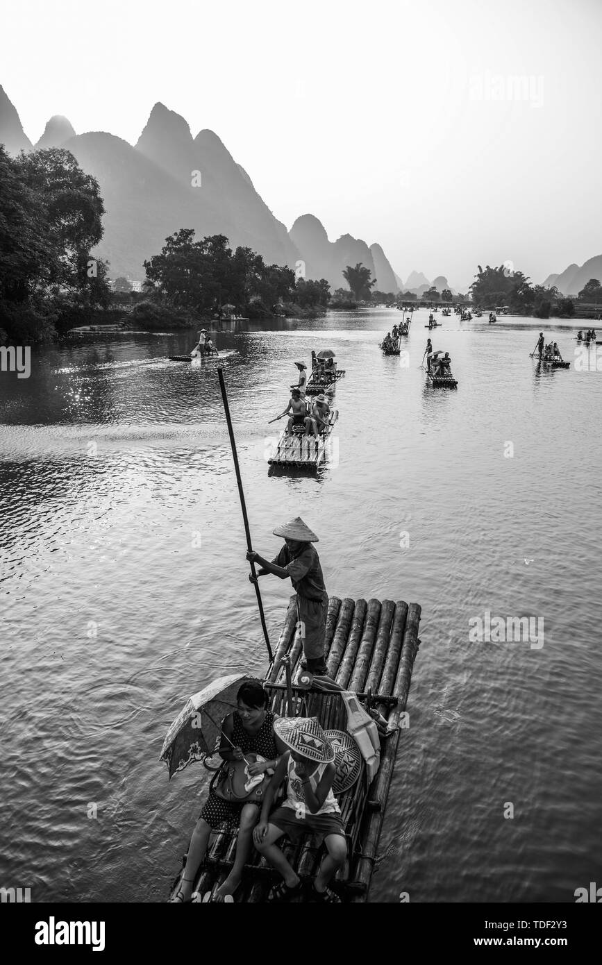 Adult boatman Black and White Stock Photos & Images - Alamy